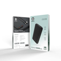 Green Lion Rome Ultra Slim Power Bank 10000mAh - Black